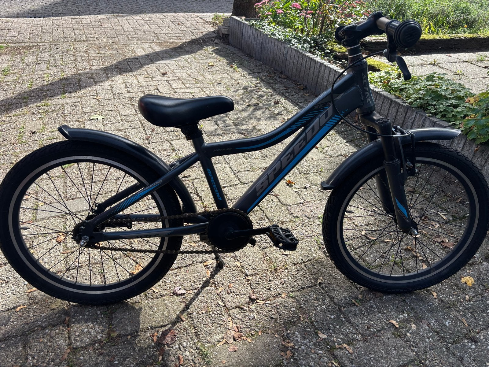 Altec Speedo Kinderfiets 20 inch - Zo goed als nieuw, Ophalen, Zo goed als nieuw, Velgrem, 20 inch of meer