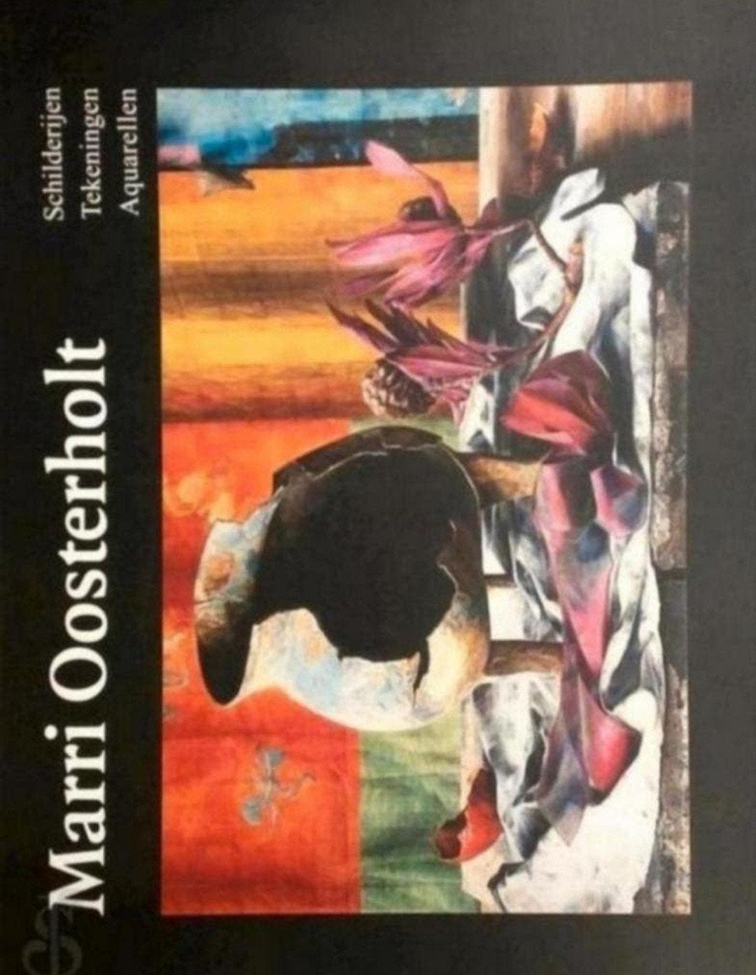 MARRI OOSTERHOLT Schilderijen Tekeningen Aquarellen, Ophalen of Verzenden, Zo goed als nieuw