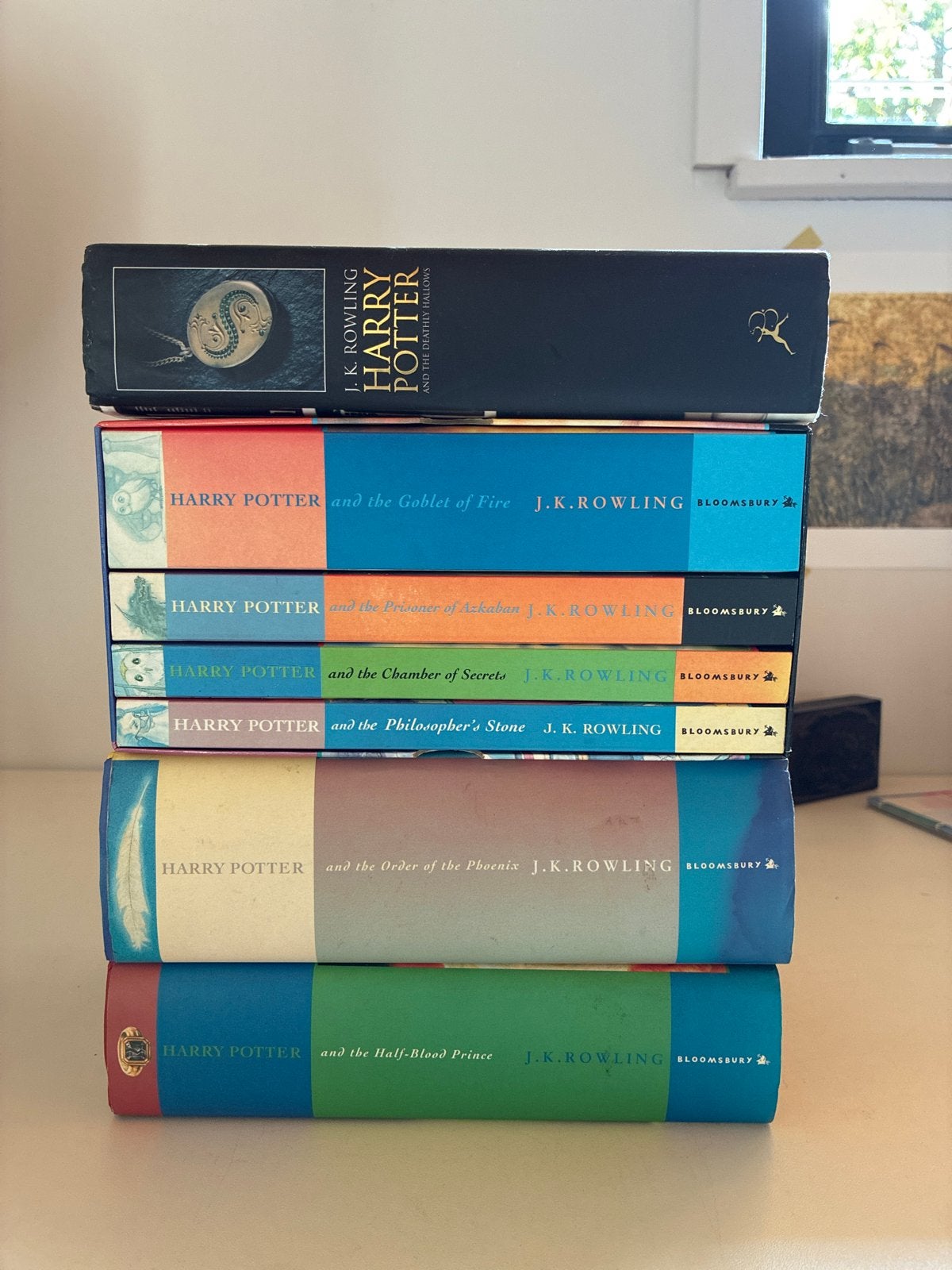 Harry Potter Boekenreeks - Deel 1 t/m 7 Engelstalig, Boeken, Ophalen of Verzenden