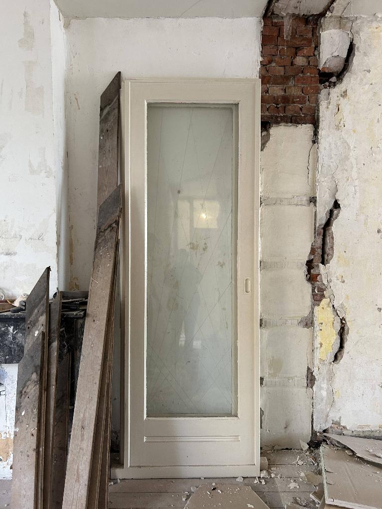 Ensuite deuren, Ophalen, Gebruikt, 80 tot 100 cm, 215 cm of meer