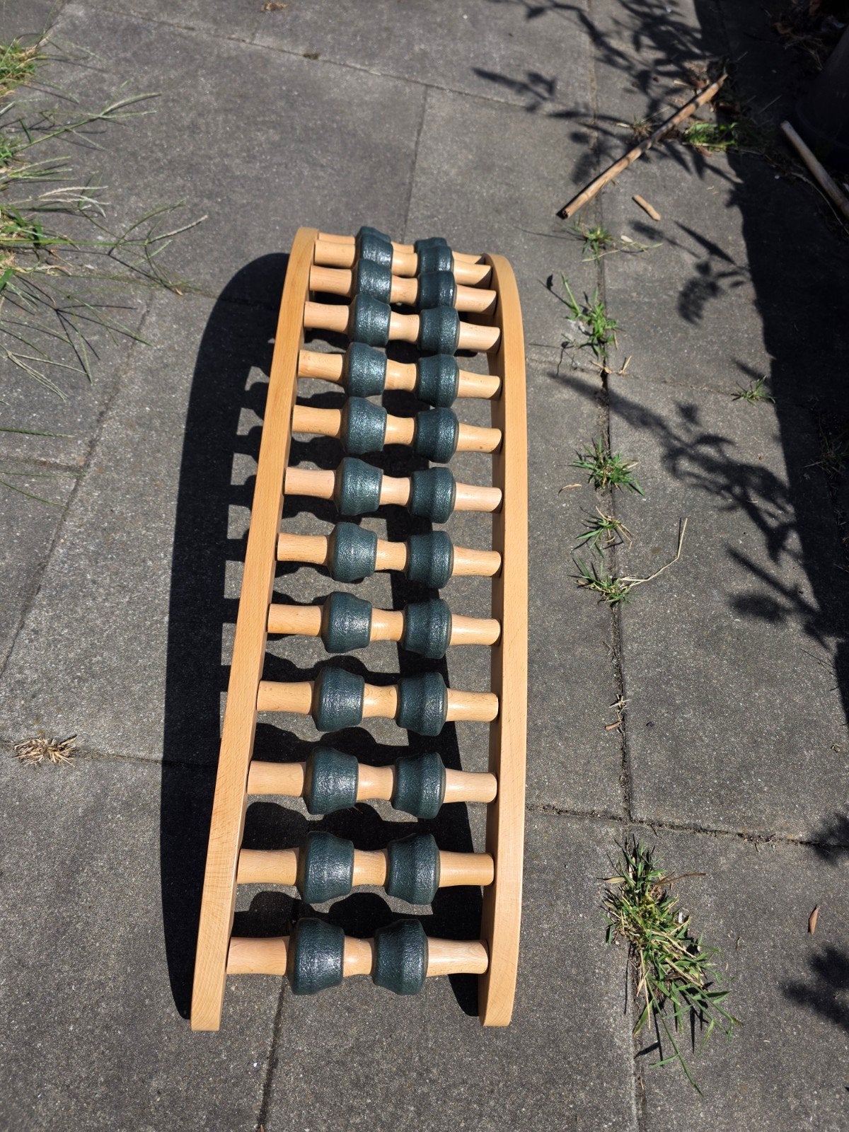 Giant Rolastretcher XL / Backstretcher XL / Back stretcher, Sport en Fitness, Massageproducten, Ophalen of Verzenden, Zo goed als nieuw
