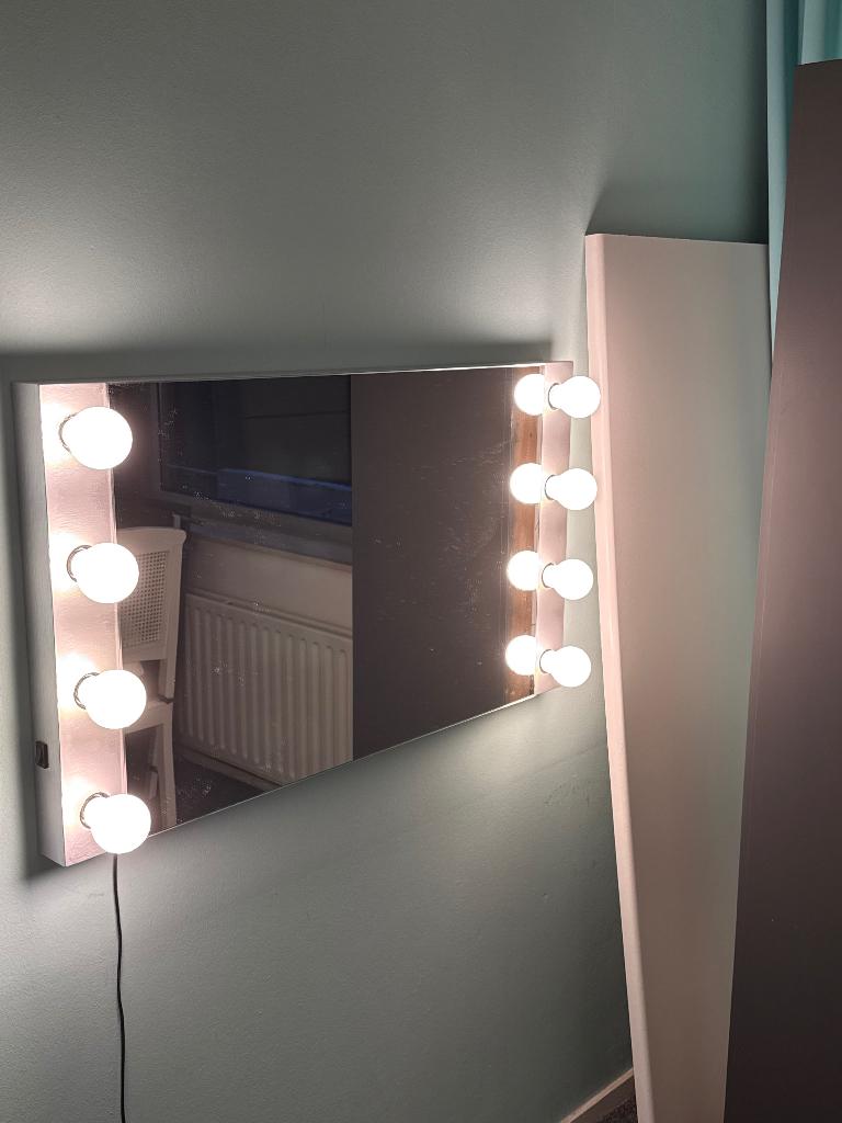 Make up Spiegel Professioneel, Ophalen, Nieuw, 75 tot 100 cm, Minder dan 100 cm