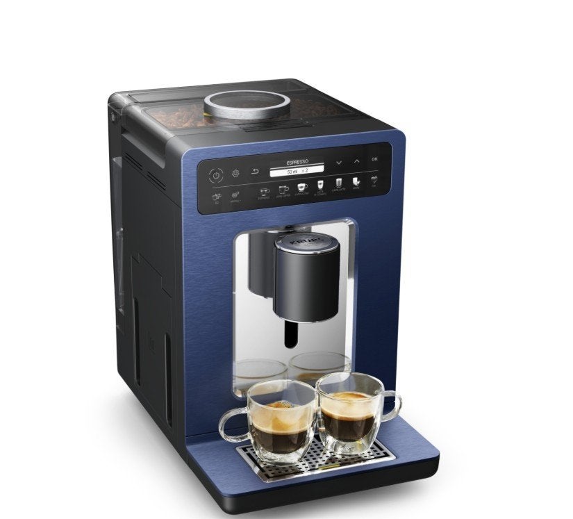 Krups Evidence by Wilmotte volautomatische espressomachine, Witgoed en Apparatuur, Ophalen, Afneembaar waterreservoir, Nieuw, 2 tot 4 kopjes