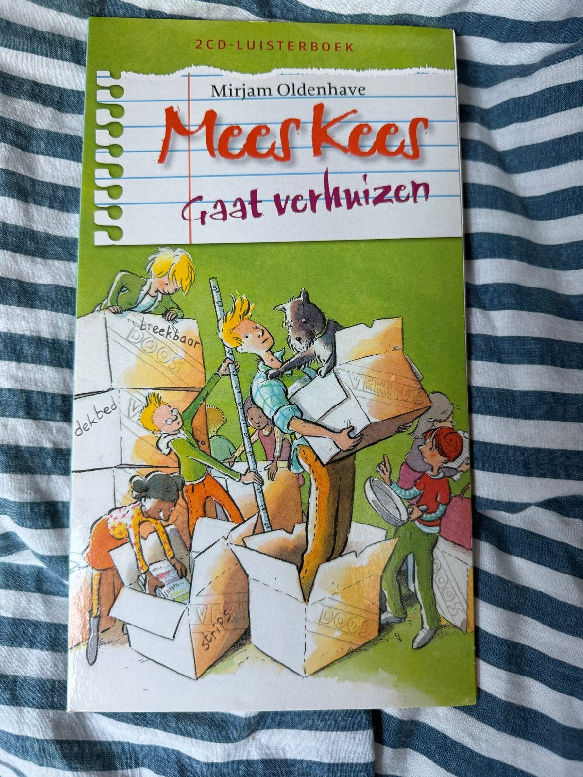 Mees Kees Gaat Verhuizen - Luisterboek (2CD), Boeken, Kinderboeken | Baby's en Peuters, Ophalen of Verzenden, Zo goed als nieuw