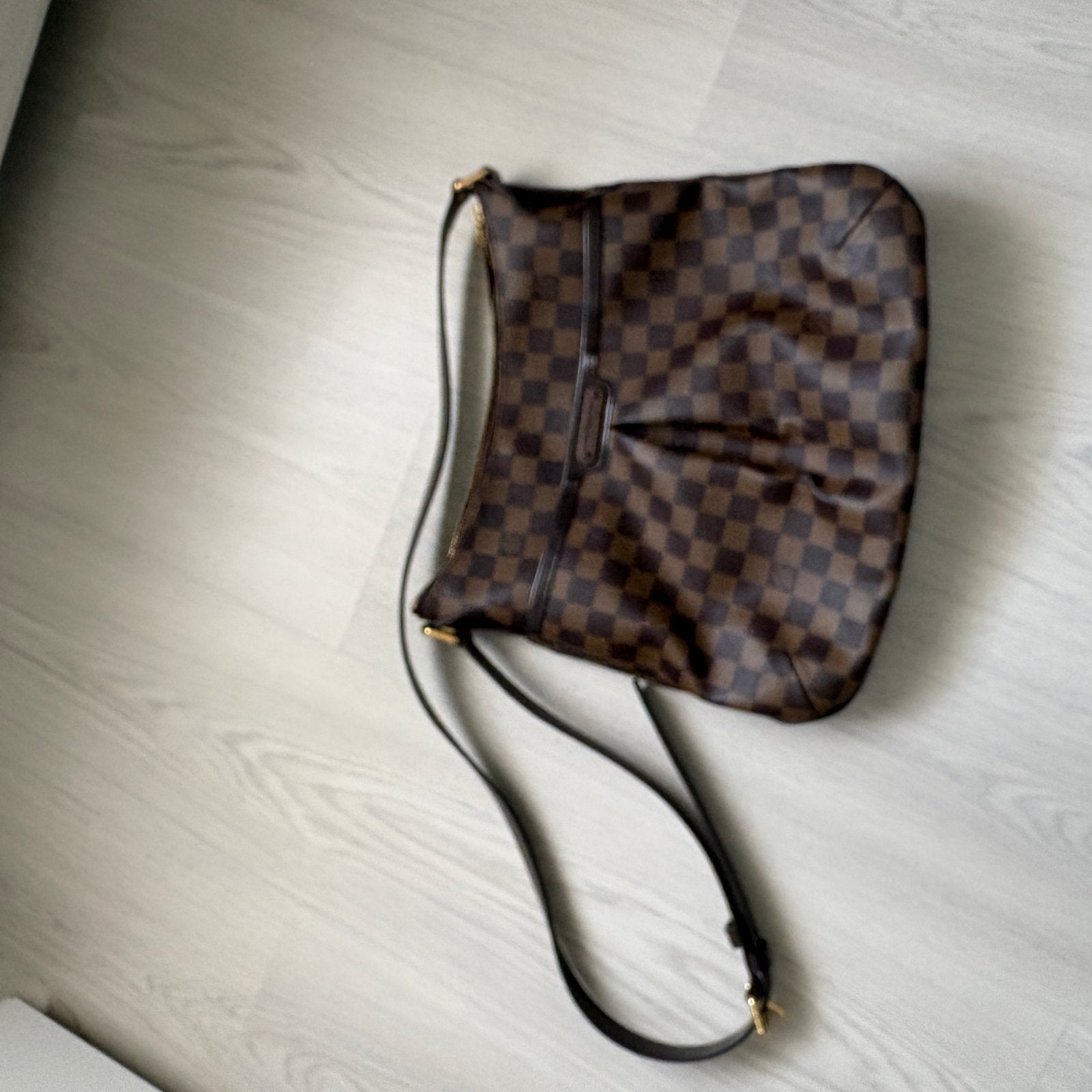 Louis Vuitton Eva Clutch Damier Ebene, Ophalen of Verzenden, Zo goed als nieuw, Bruin, Schoudertasje