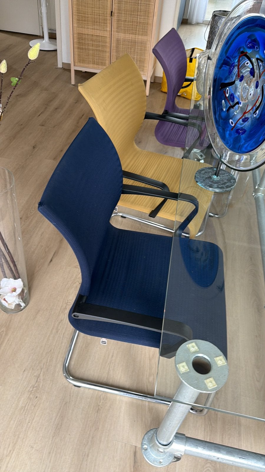 Tafel, 3 stoelen en bankje gratis, Ophalen