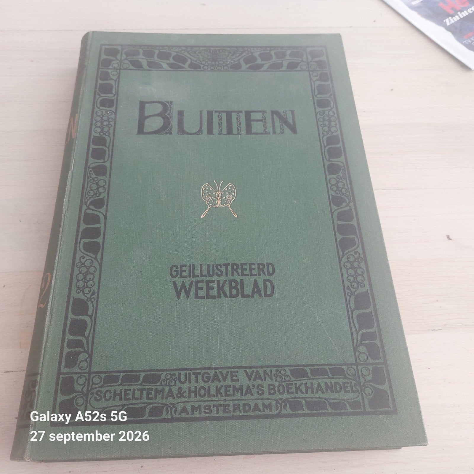 Geïllustreerd Weekblad Buiten - Jaargang 1922, Ophalen of Verzenden