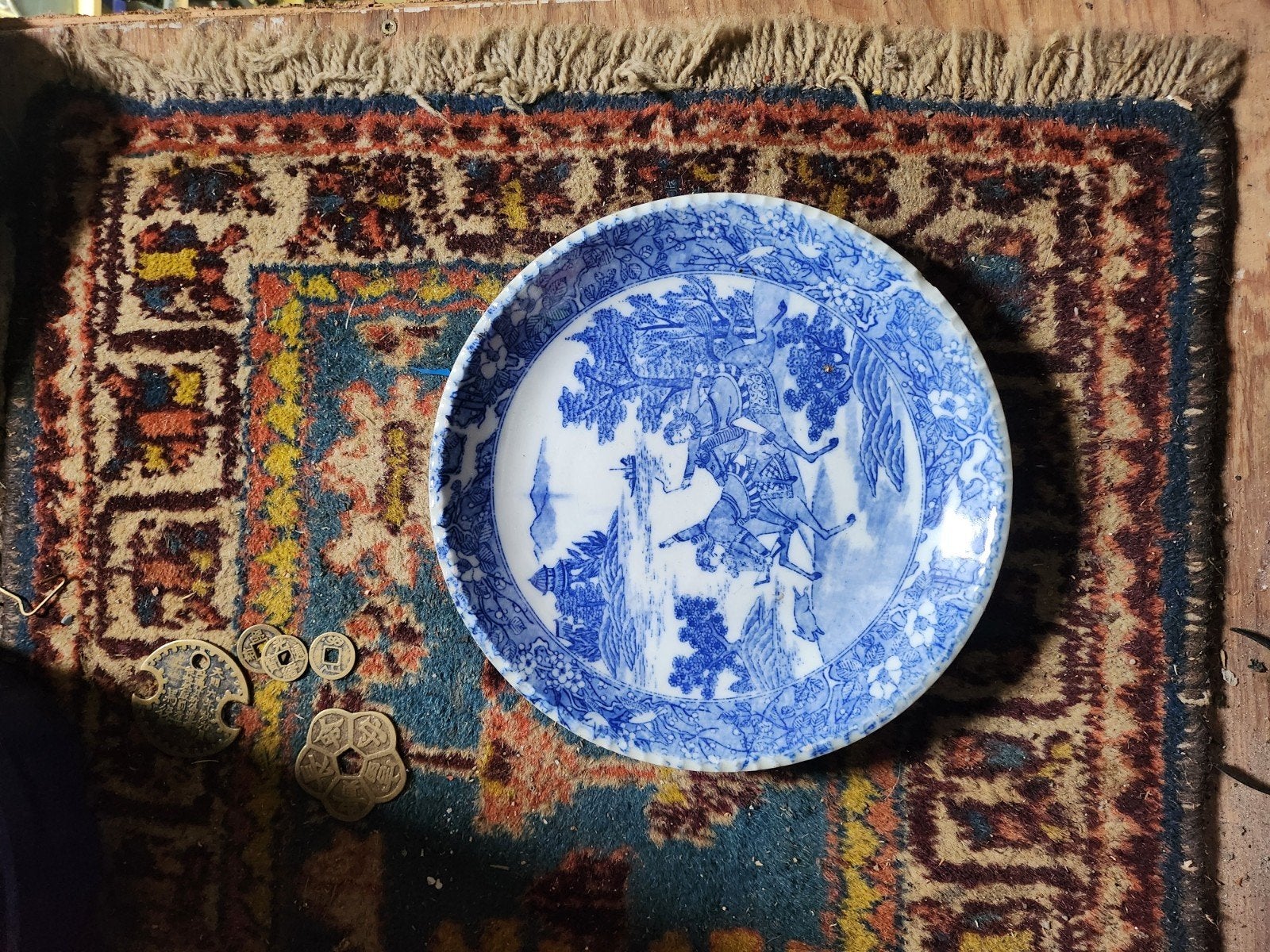 China porselein bord. Chinees antiek, Ophalen of Verzenden