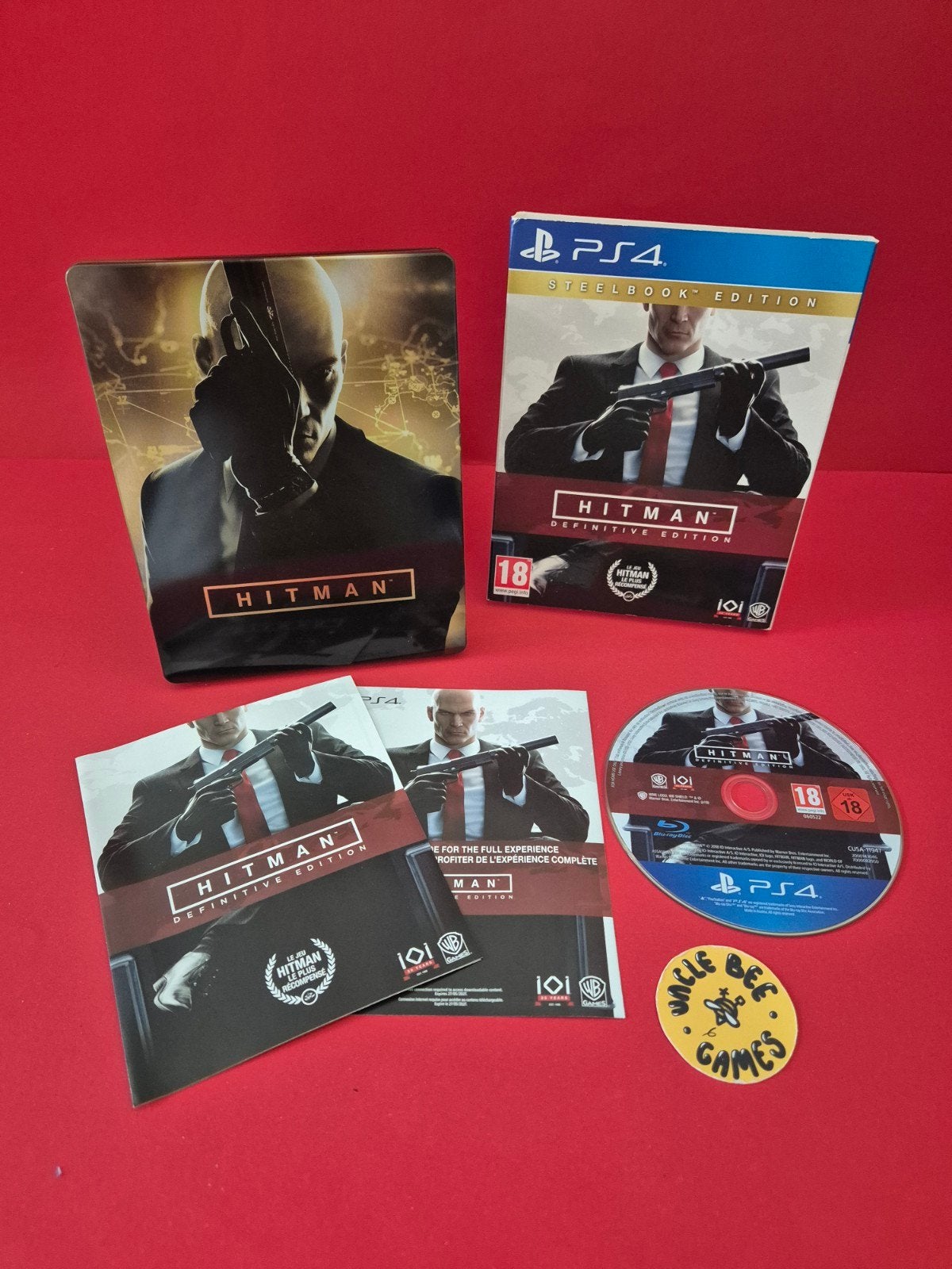 Hitman Definitive Edition Steelbook, Spelcomputers en Games, Games | Sony PlayStation 4, 240 Blackfriars Rd, London SE1 9UF, UK