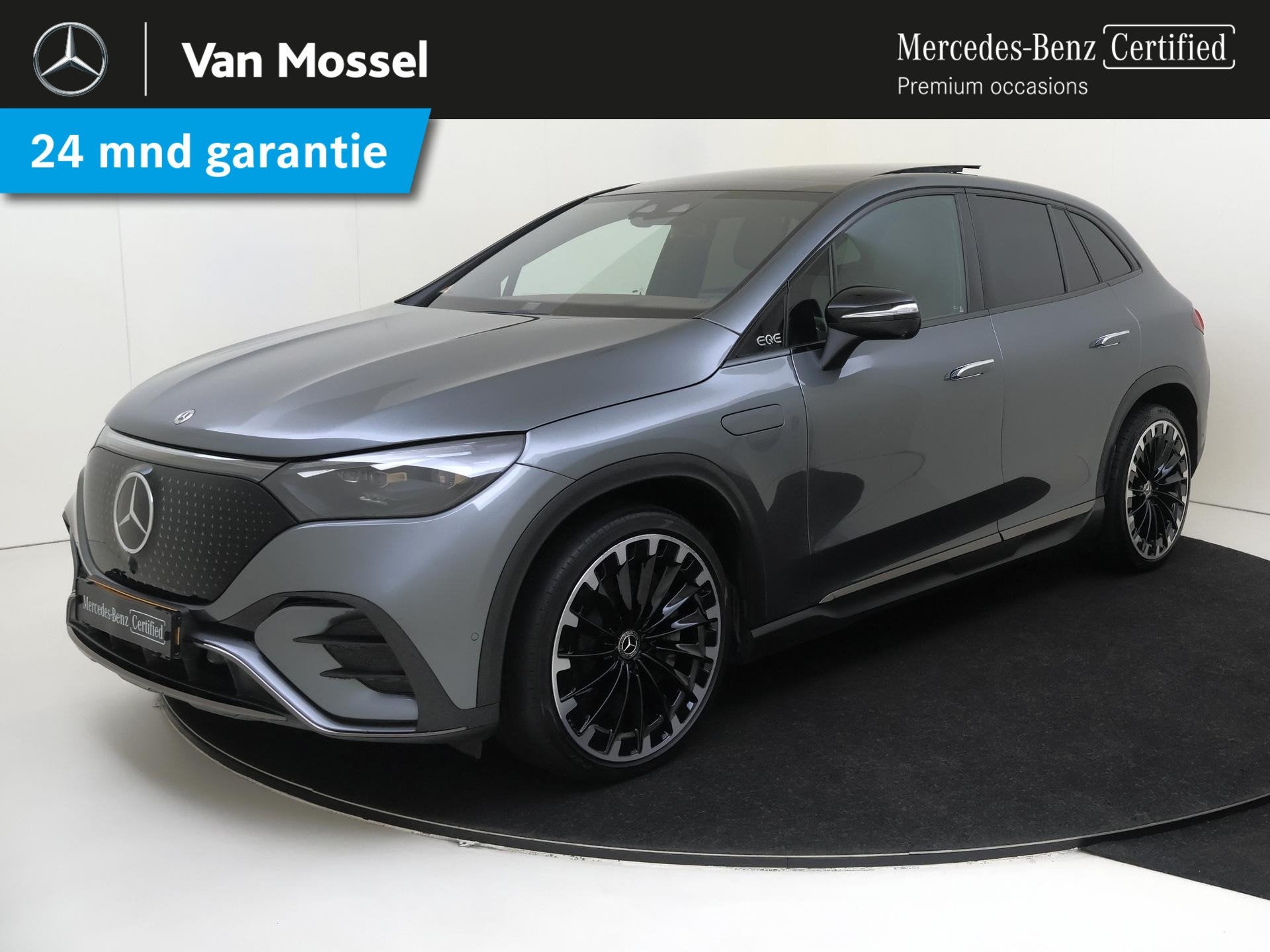 Mercedes-Benz EQE SUV 500 4Matic AMG Line 91 kWh Panoramadak, Auto's, Automaat, 131 €/maand, Automatische klimaatregeling, 576 km