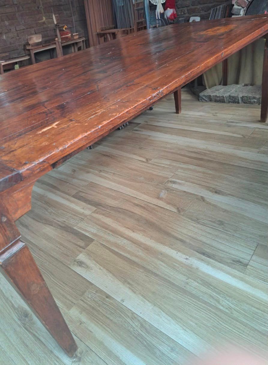 klooster tafel te koop, Huis en Inrichting, Tafels | Eettafels, Gebruikt, 200 cm of meer, 50 tot 100 cm, Vijf personen of meer