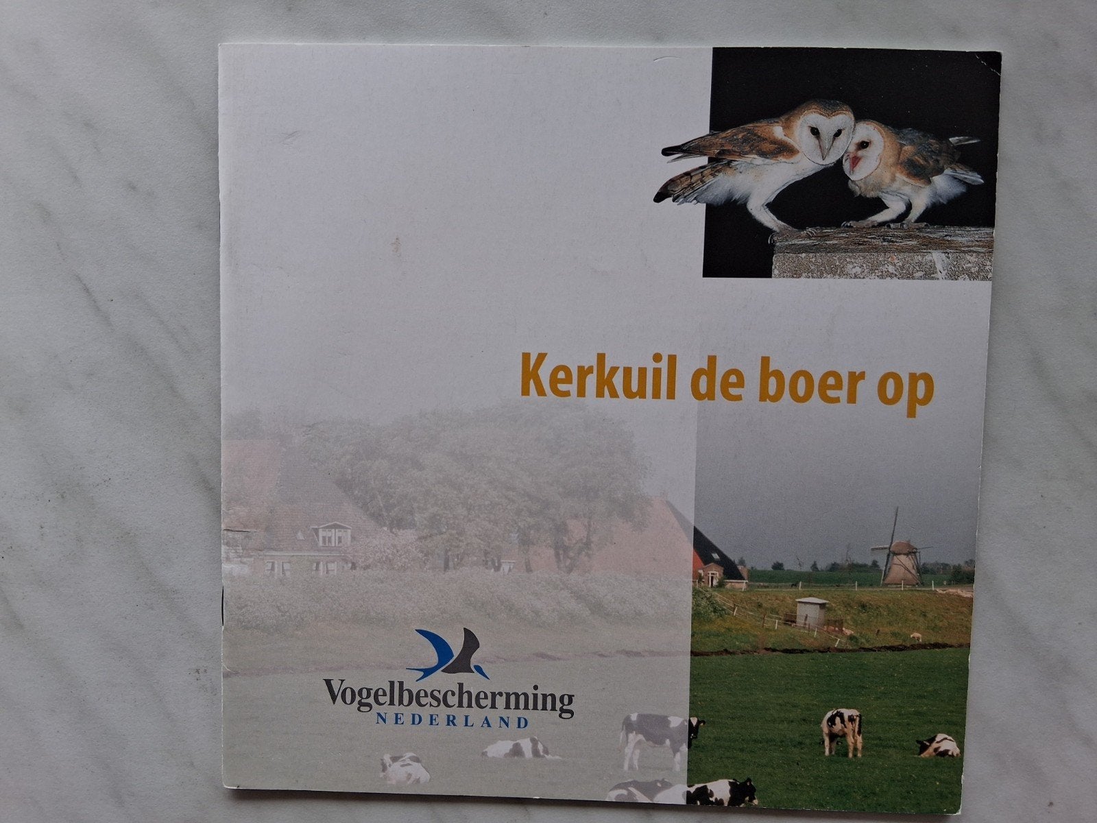 Kerkuil de boer op. door Johan de Jong , e.a., Ophalen of Verzenden, Zo goed als nieuw, Vogels, Johan de Jong
