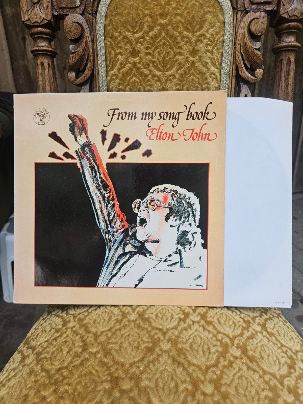 Elton John - From My Song Book LP (Pop, 1974), Cd's en Dvd's, LP, Gebruikt, Pop, Ophalen of Verzenden