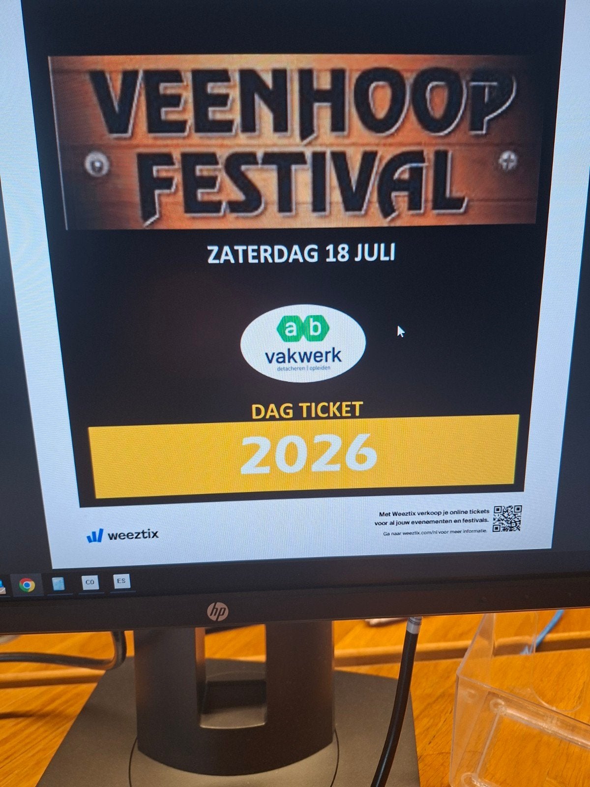 Zaterdagticket veenhoop, Eén persoon