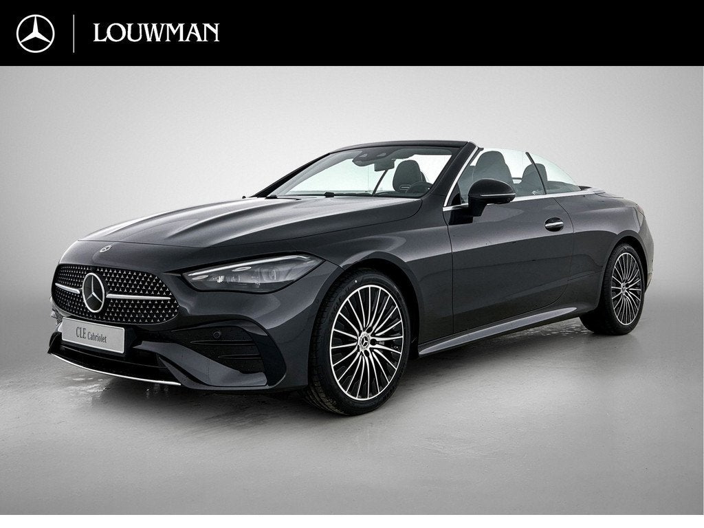 Mercedes-Benz CLE Cabriolet 200 AMG Line | Premium Plus pakk, Auto's, Mercedes-Benz, Automaat, Zwart, 4 cilinders, Cabriolet