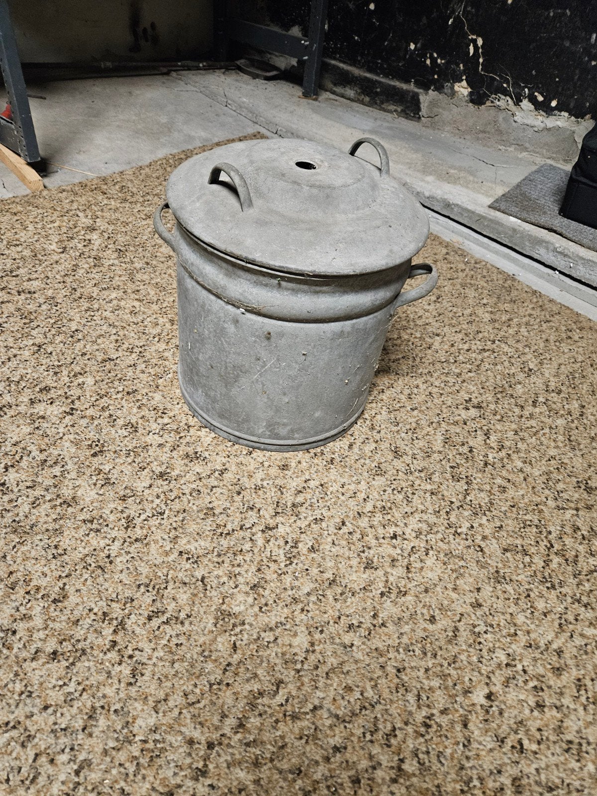 Zinken teil, Minder dan 10 liter, Ophalen of Verzenden, Minder dan 50 cm