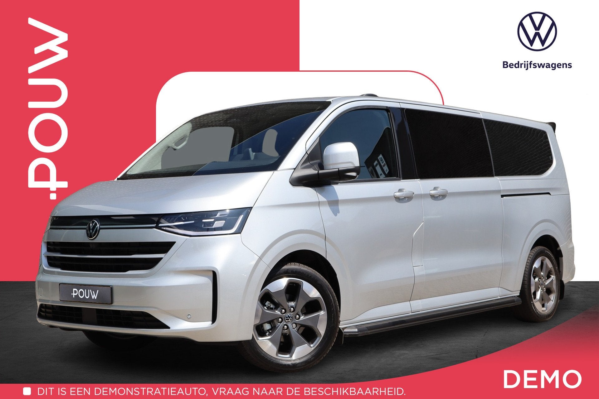 Volkswagen Transporter 2.5 eHybrid 233pk DC L2H1 30 Bulli |