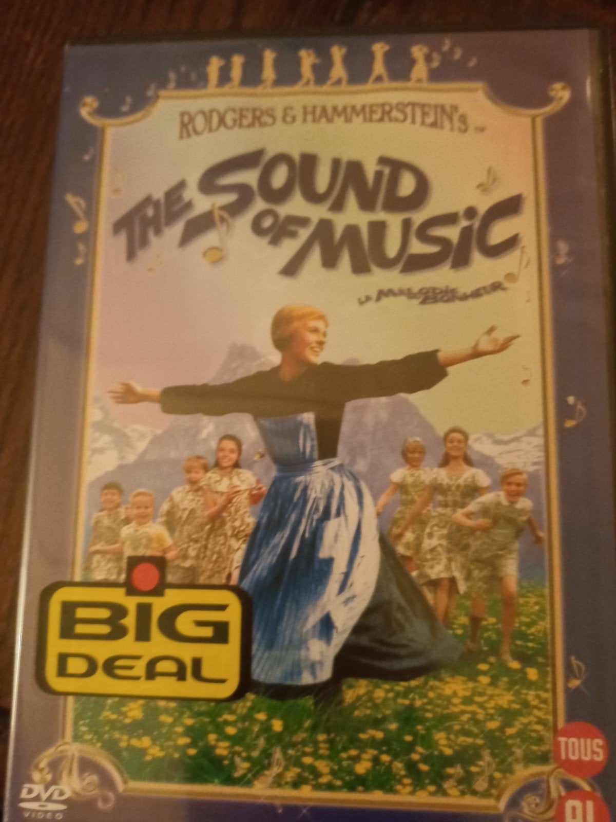 The Sound of Music DVD - Klassieke Musicalfilm, Engels, Alle leeftijden, Nederlands, Ophalen of Verzenden