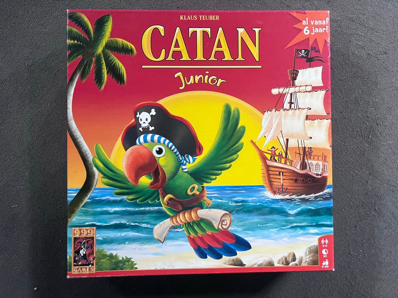 Catan bordspel junior, Ophalen of Verzenden, Zo goed als nieuw