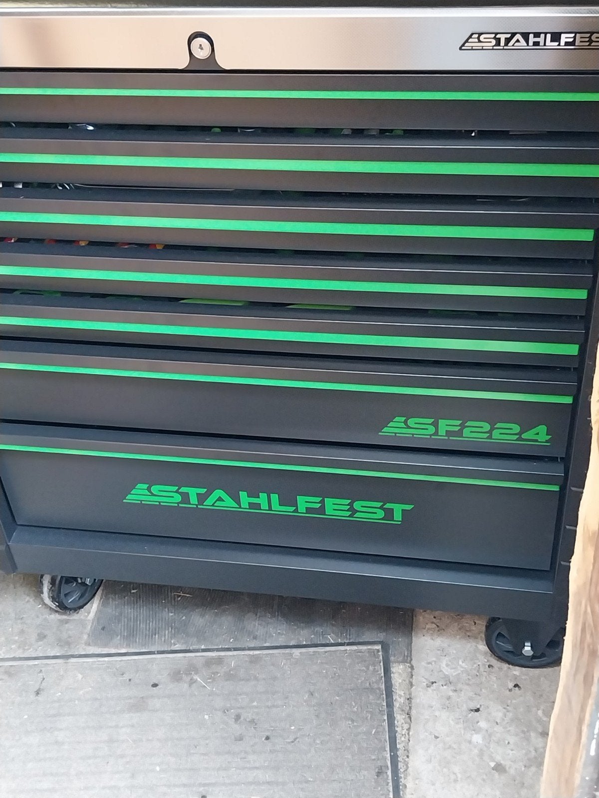 Nieuwe Stalfest SF224 Gereedschapswagen met complete set, Ophalen, Nieuw, Gereedschapsopslag, Overige merken