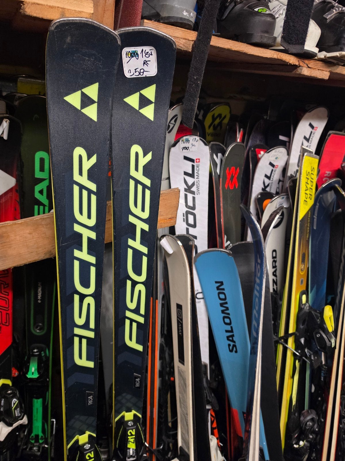 185cm FISCHER RC4 RC 1000€ GEVORDERD TOP SKI 2025, Ophalen of Verzenden, Zo goed als nieuw, Carve, Skiën