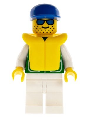 LEGO Minifig Poppetje Classic Town pck008, Ophalen of Verzenden, Zo goed als nieuw, Minifiguur, Lego
