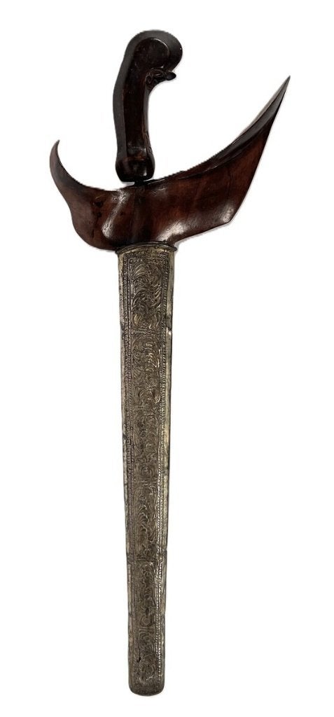 851. Buginese kris luk-3, Sumatra – jawa demam greep, Indonesië, Ophalen of Verzenden, Wapen