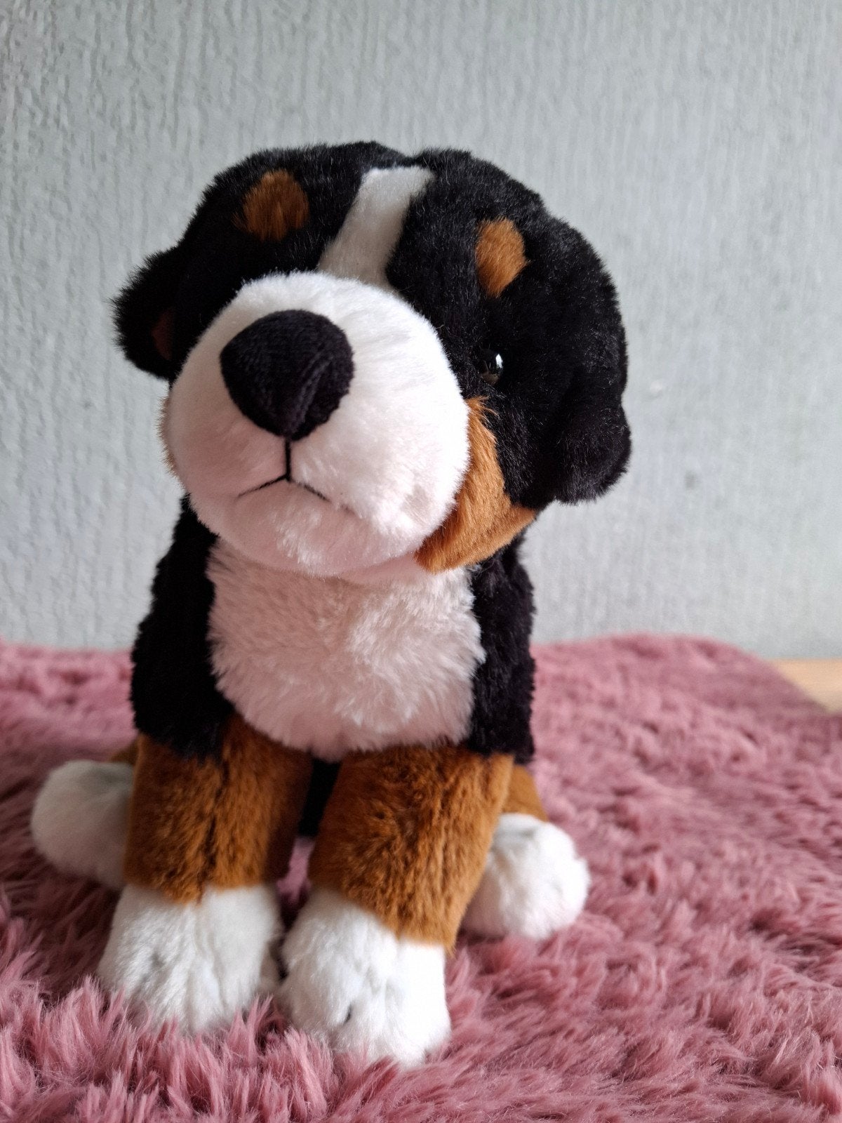Berner Sennen Hond Knuffel - Teddy Hermann Collectie, Kinderen en Baby's, Speelgoed | Knuffels en Pluche, Zo goed als nieuw, Hond