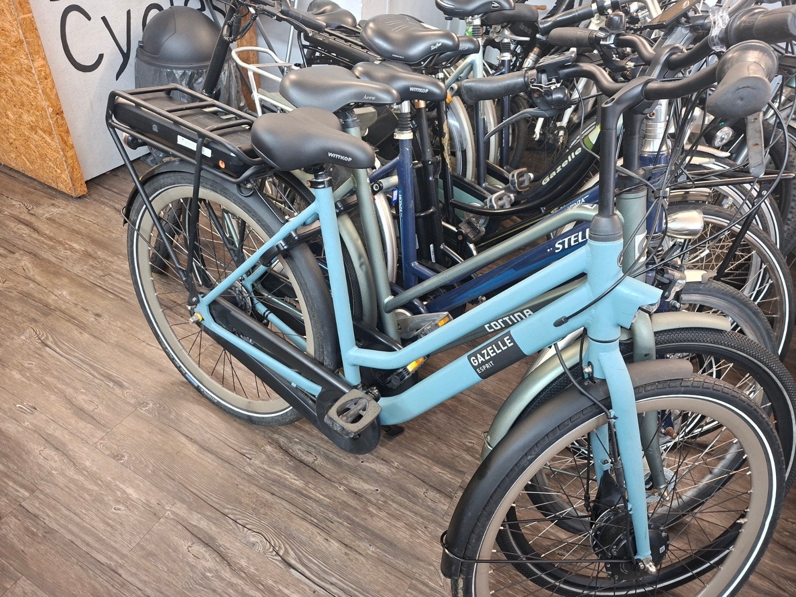 Gazelle Esprit elektrische fiets, Ophalen, Versnellingen, 56 cm of meer, Zo goed als nieuw