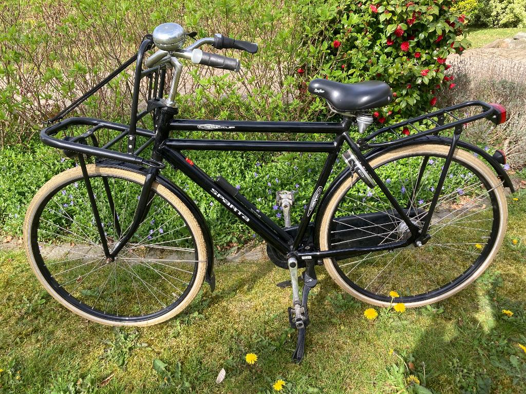 Heren transporter fiets, Fietsen en Brommers, Fietsen | Heren | Herenfietsen, Ophalen, Terugtraprem, Sparta, Gebruikt