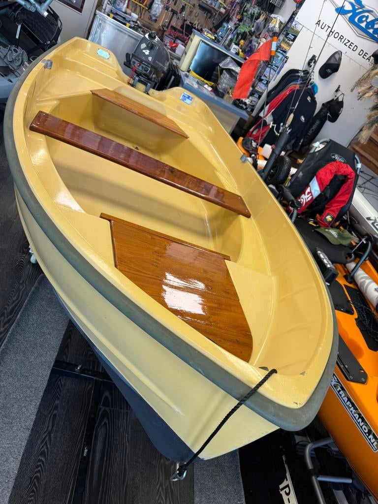 With 320 bijbootje visbootje Noorse kwaliteit, Watersport en Boten, Ophalen, Gebruikt, Tot 10 pk, 3 tot 6 meter