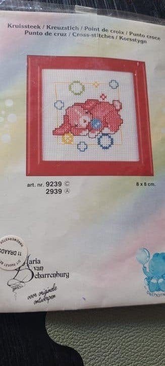 BORDUURPAKKETJE MARIA VAN SCHARRENBURG, Hobby en Vrije tijd, Ophalen of Verzenden, Patroon