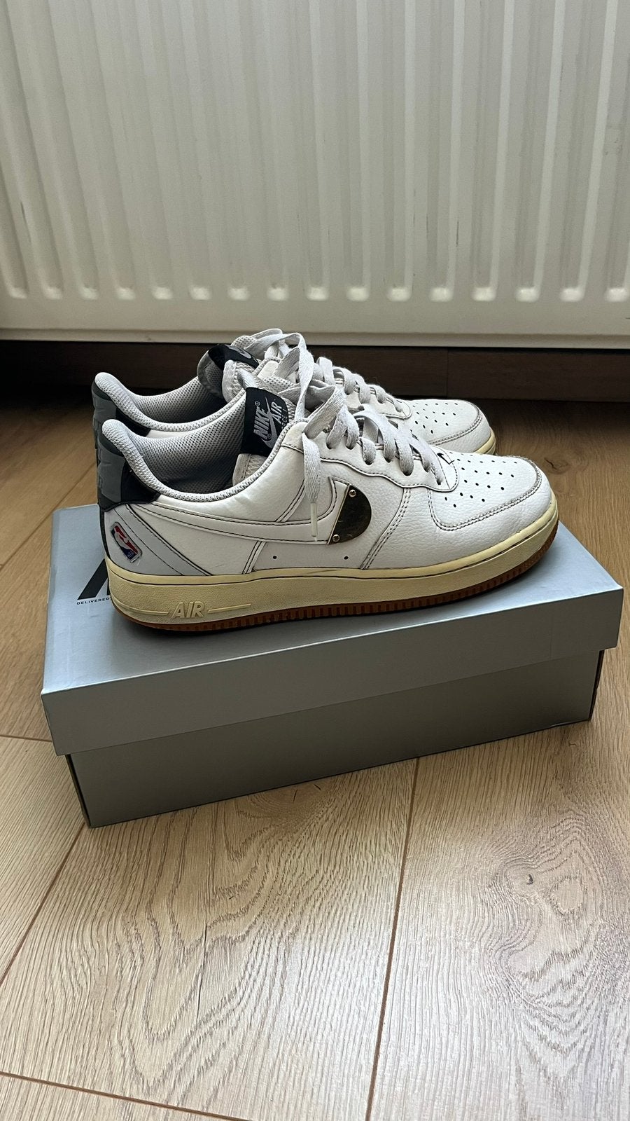 Nike air force one, Ophalen of Verzenden, Gedragen, Wit, Sneakers of Gympen