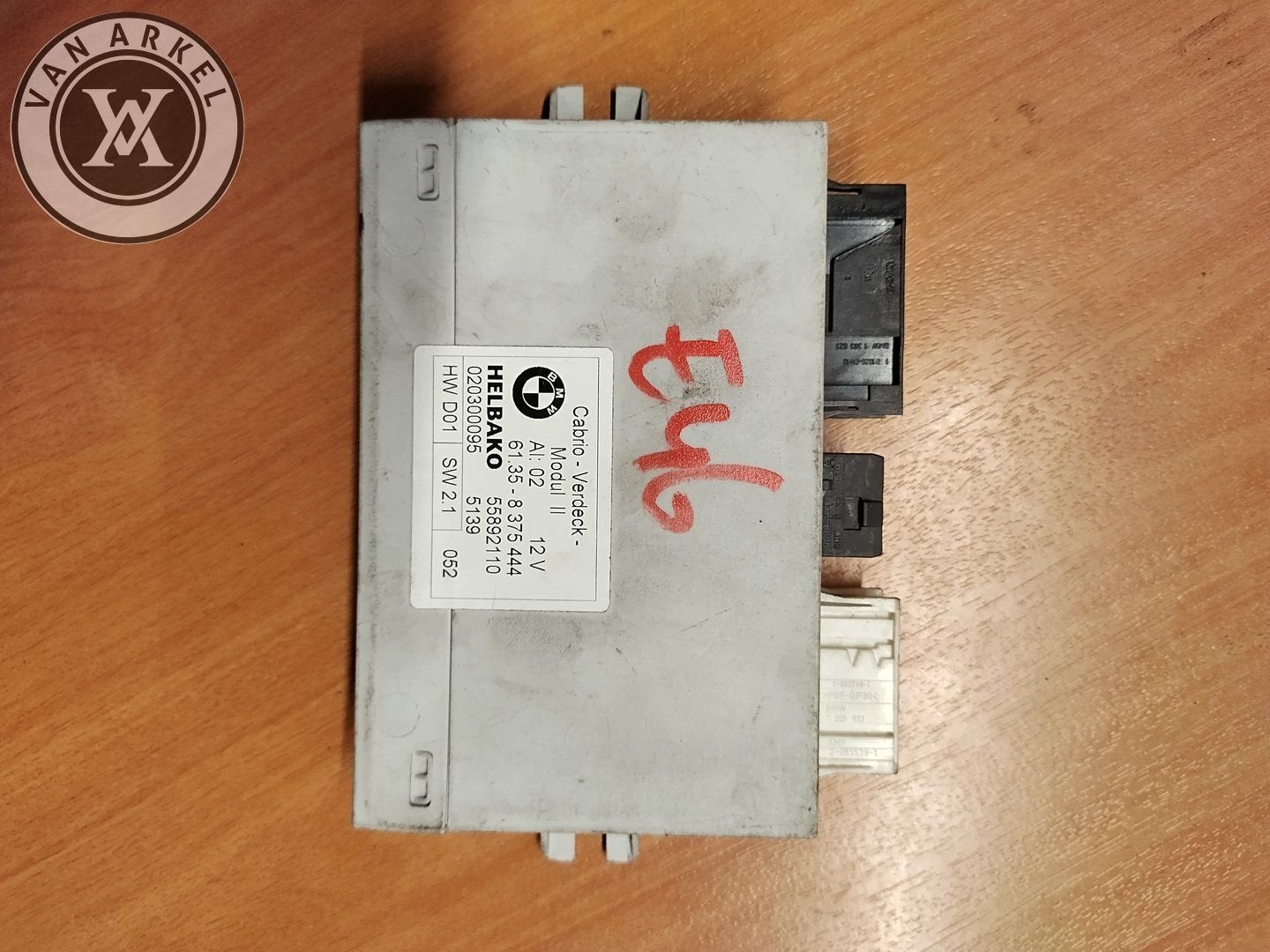 Cabriodak module E46 8375444, Auto-onderdelen, Elektronica en Kabels, BMW, Gebruikt, Ophalen of Verzenden