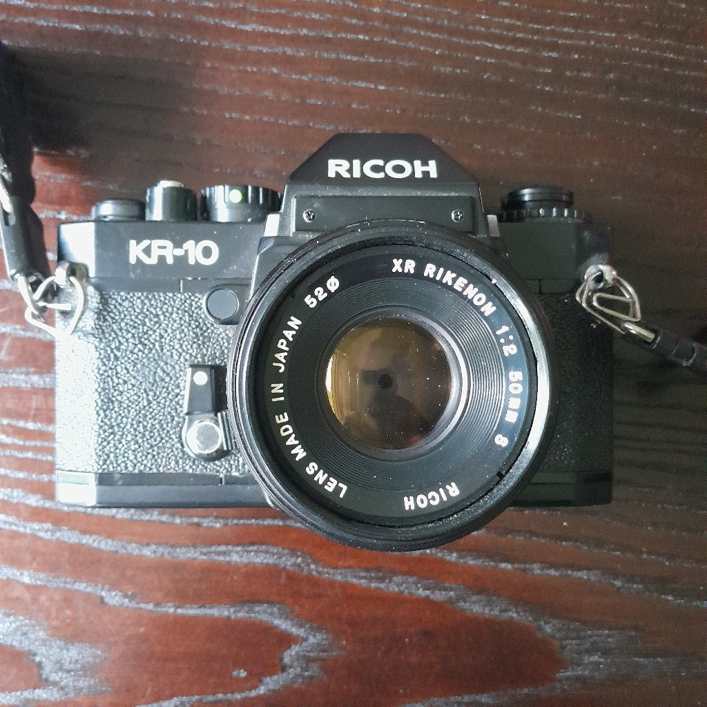 Ricoh kr-10 foto camera, Audio, Tv en Foto, Ophalen of Verzenden, Gebruikt, Spiegelreflex, Overige Merken