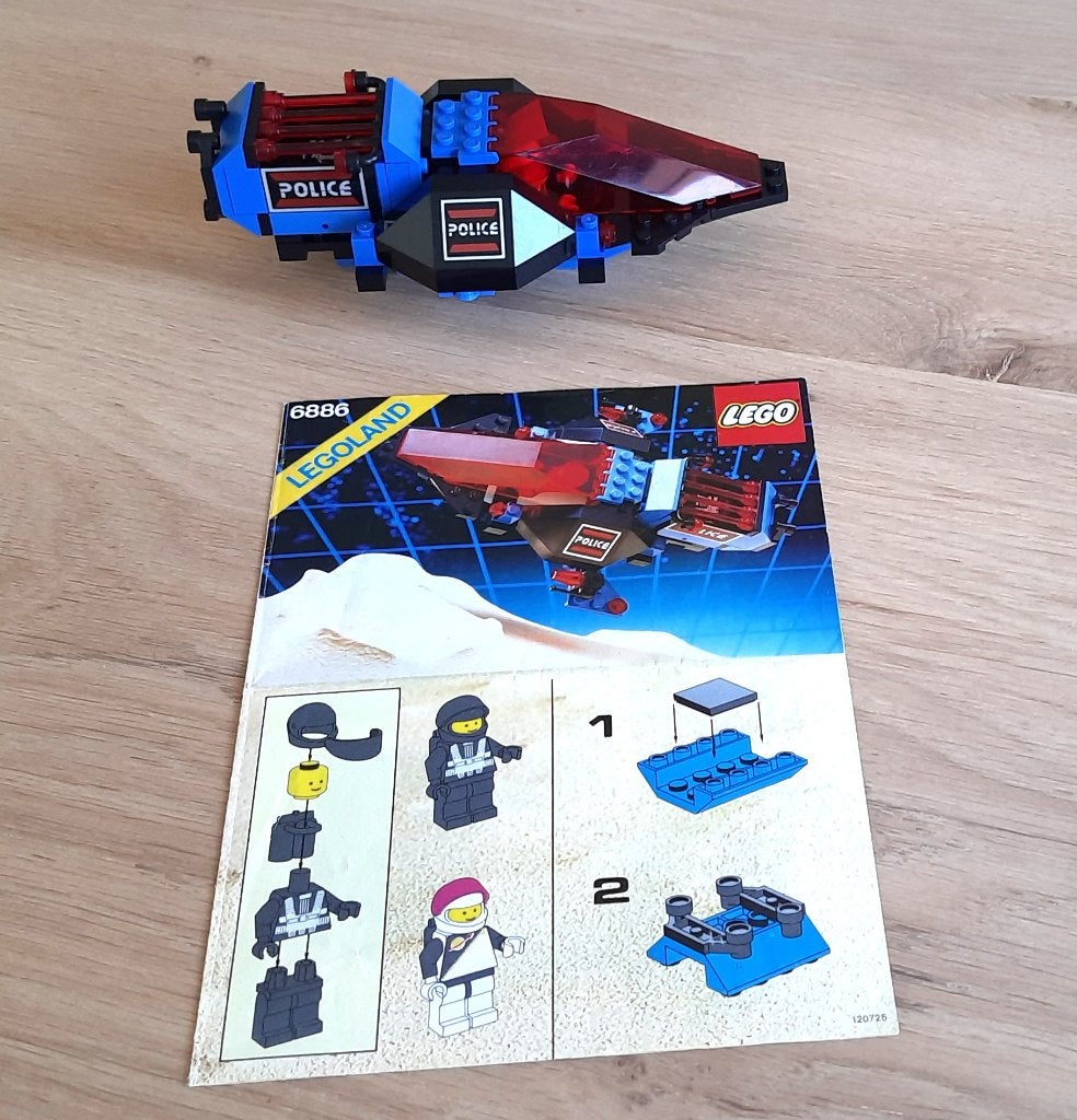 Lego 6886 (Space Police I - Galactic Peace Keeper - 1989)., Kinderen en Baby's, Speelgoed | Duplo en Lego, Ophalen of Verzenden
