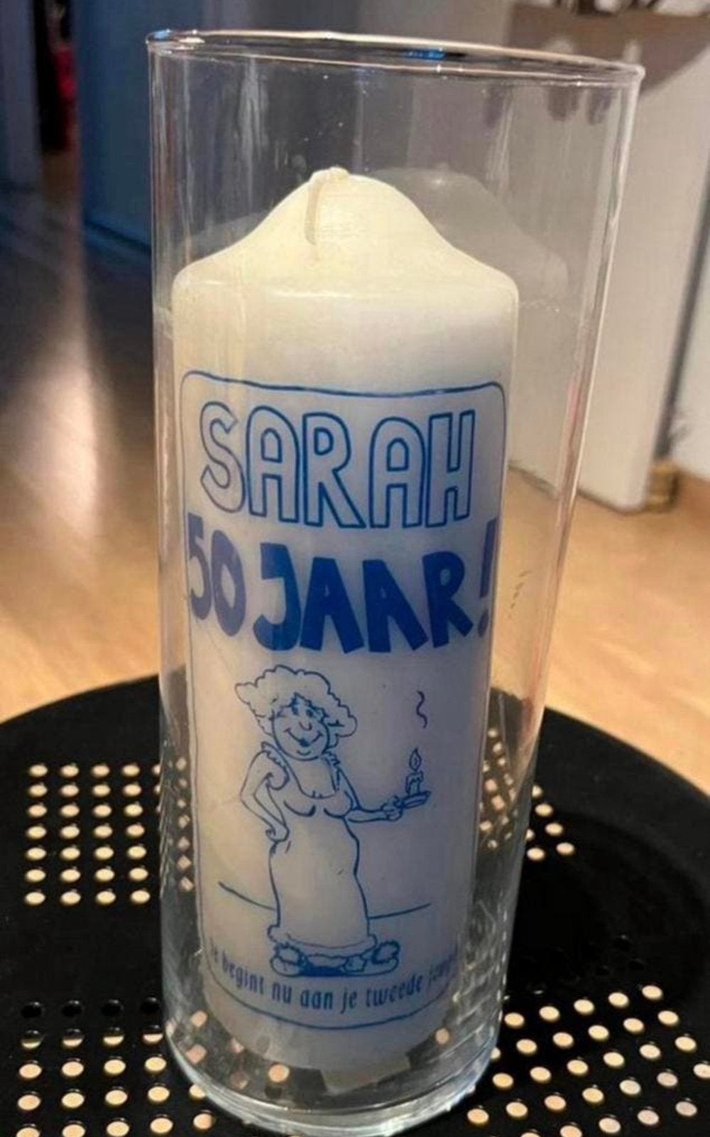 Sarah Kaars ( incl of excl Vaas?) Keuken Spul / Verzilv. Sui, Verzamelen, Biermerken, Ophalen of Verzenden, Zo goed als nieuw
