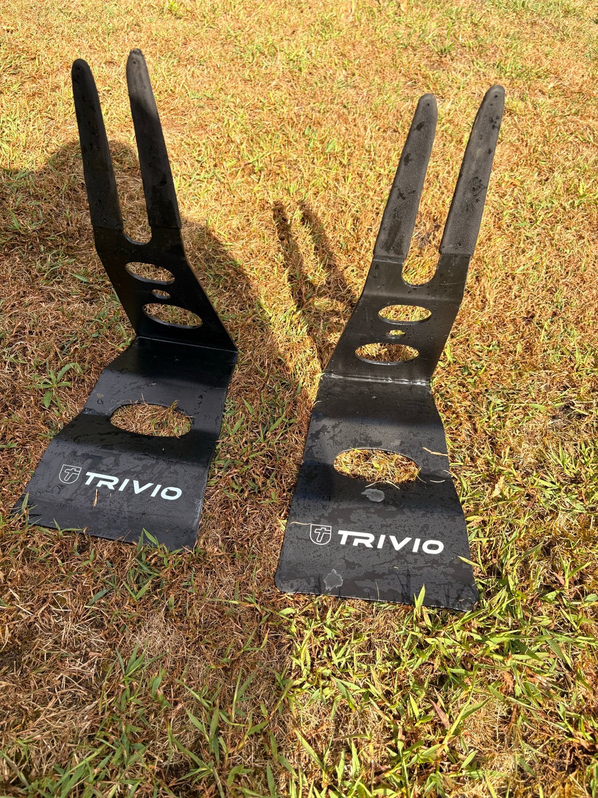 Trivio fietsstandaards (2 stuks), Ophalen, Gebruikt