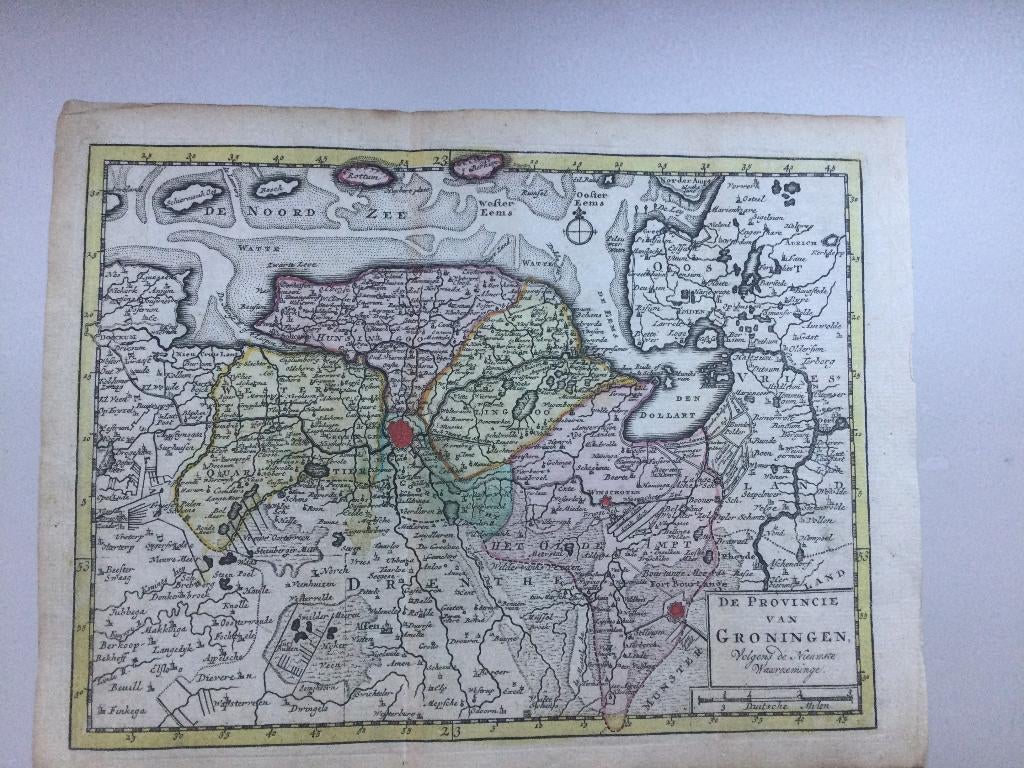 Groningen en Waddeneilanden, - A van Krevelt / Elwe – 1786, Verzenden