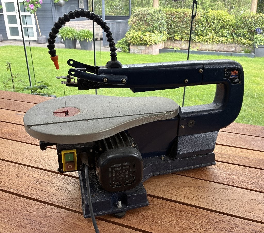 Top Craft TFZ-400R figuurzaagmachine, Ophalen, Gebruikt, Topcraft, 30 tot 70 mm