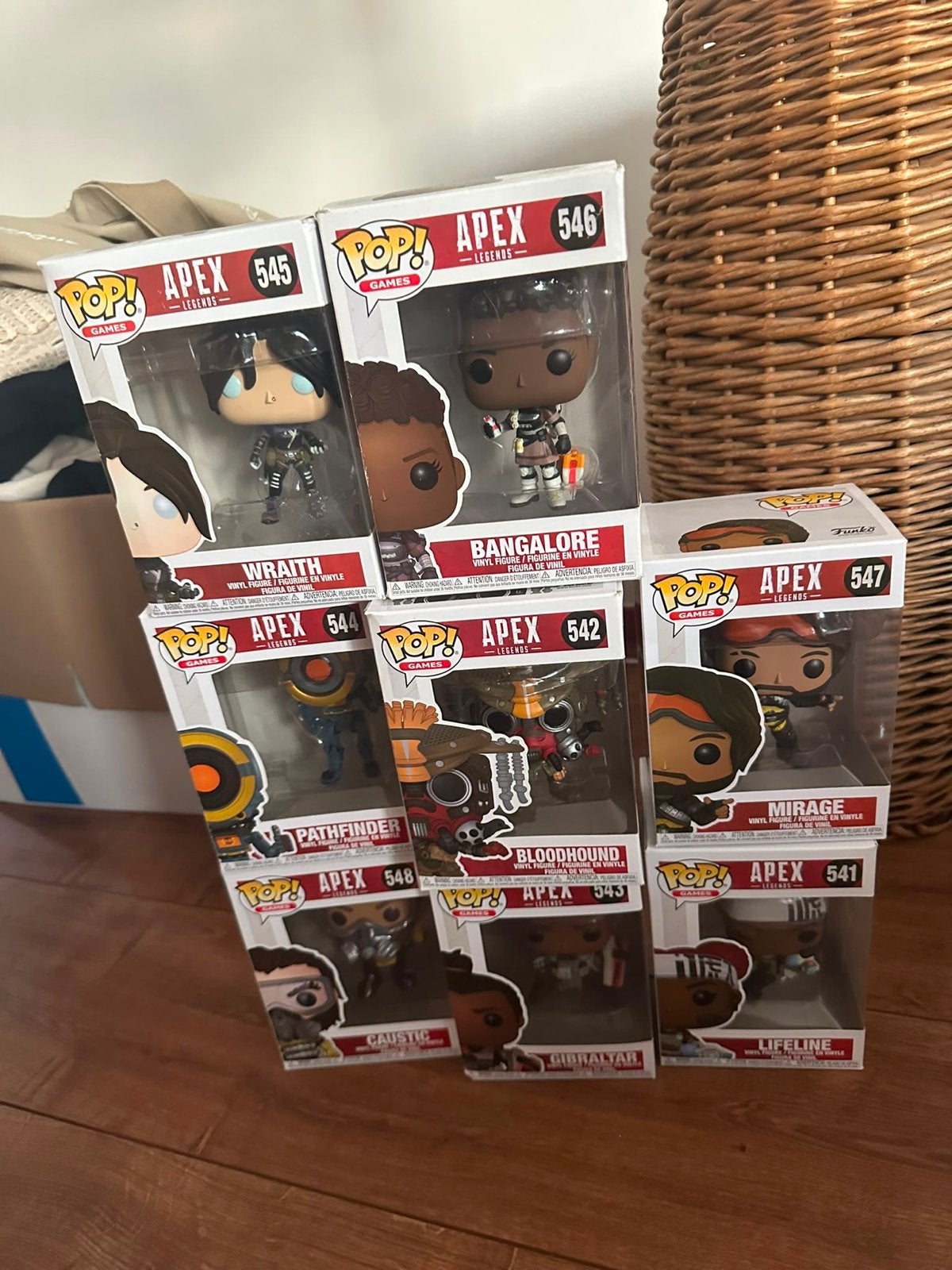Apex Legends Funko Pop! Bundel - 7 Stuks, Ophalen of Verzenden, Nieuw, Jongen of Meisje