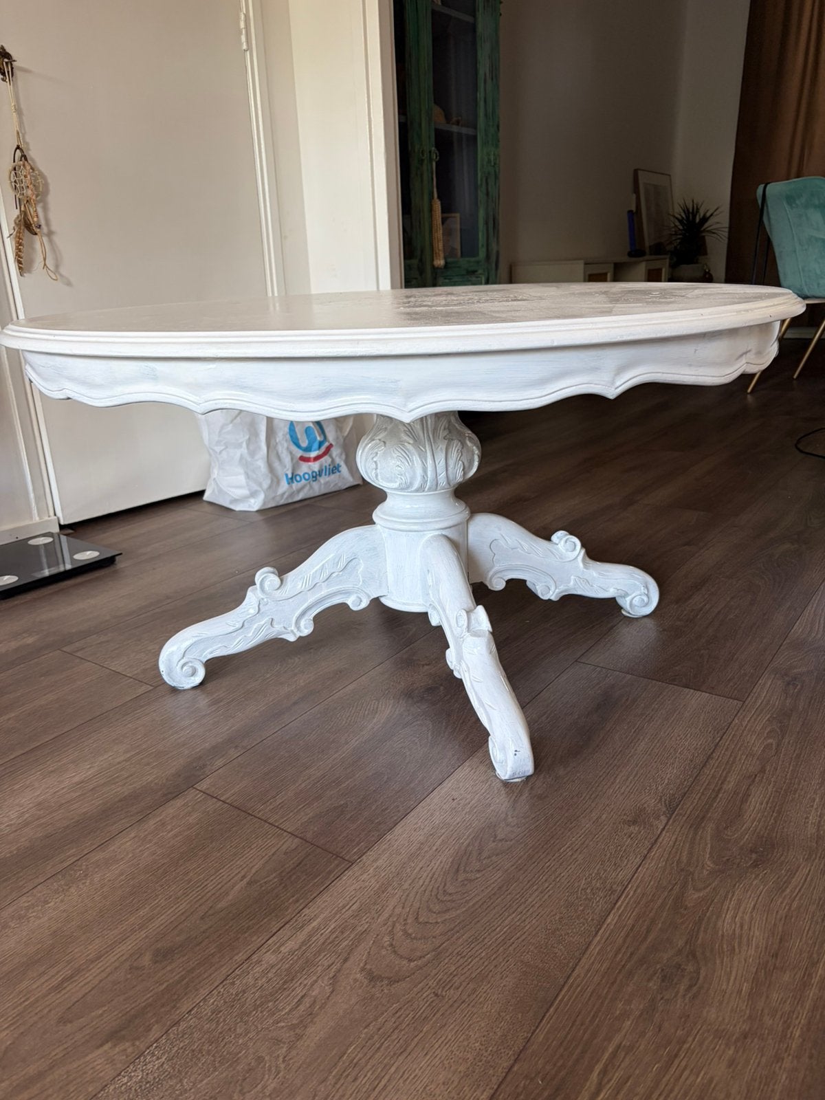 Salontafel OPKNAPPER!, Ophalen