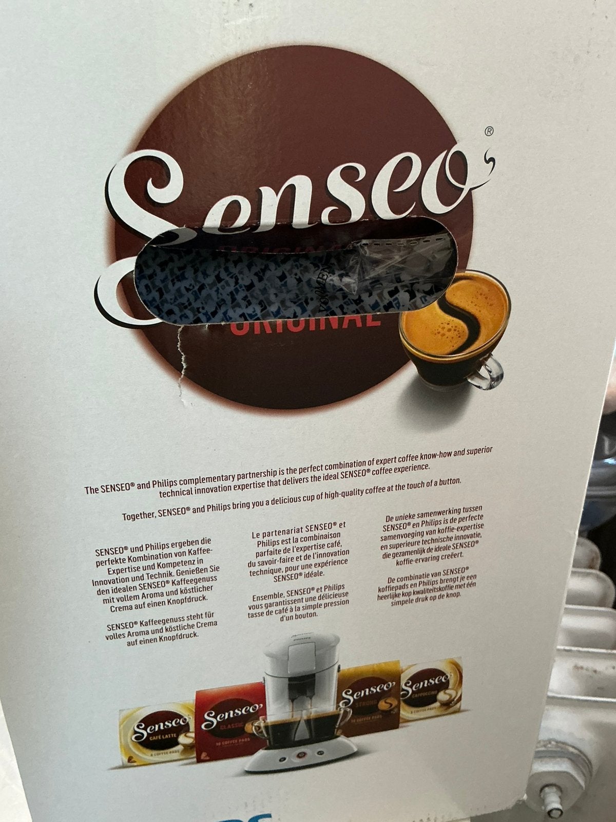 Philips senseo koffie apparaat nieuw, Witgoed en Apparatuur, Koffiezetapparaten, Ophalen of Verzenden, Nieuw, Koffiemachine, Koffiepads en cups