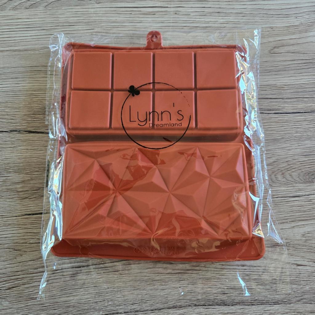 Chocolade bakvorm, siliconen, 2 repen, Hobby en Vrije tijd, Taarten en Cupcakes maken, Ophalen of Verzenden, Taarten, Bakvorm