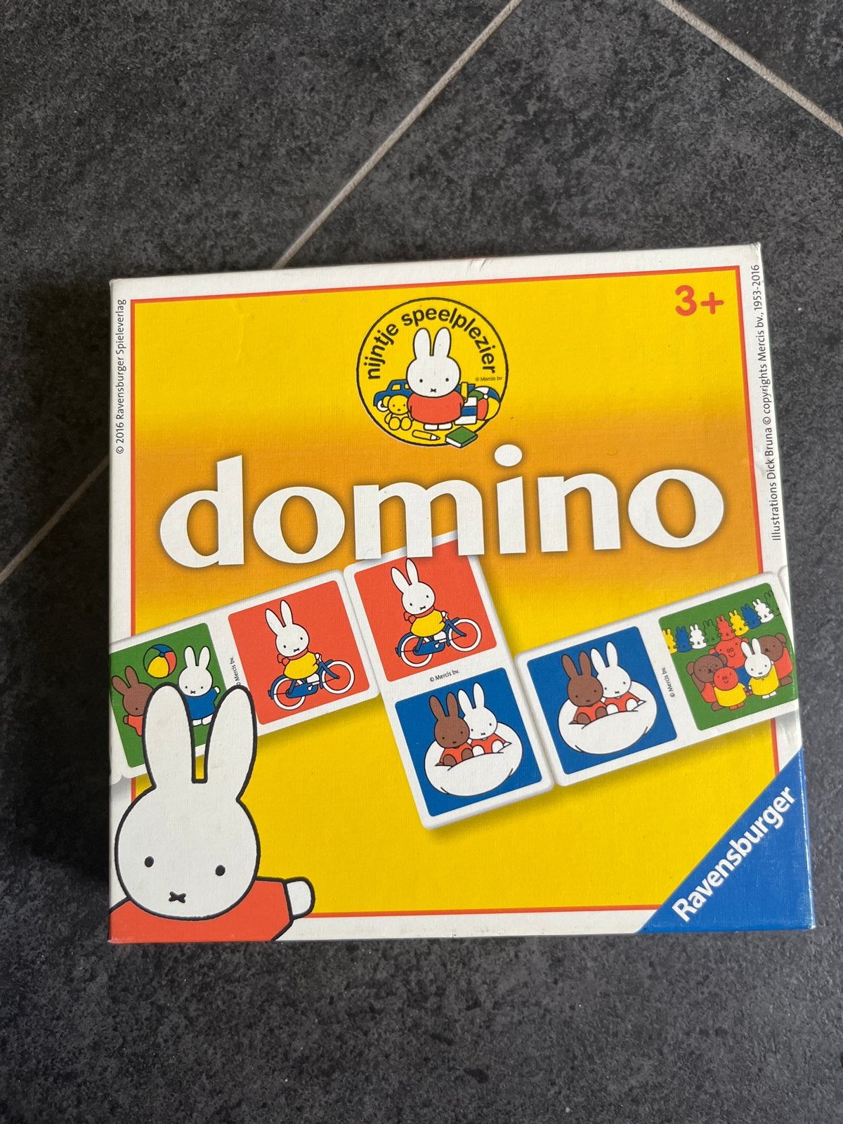 Nijntje Domino Spel van Ravensburger, Ophalen of Verzenden, Gebruikt