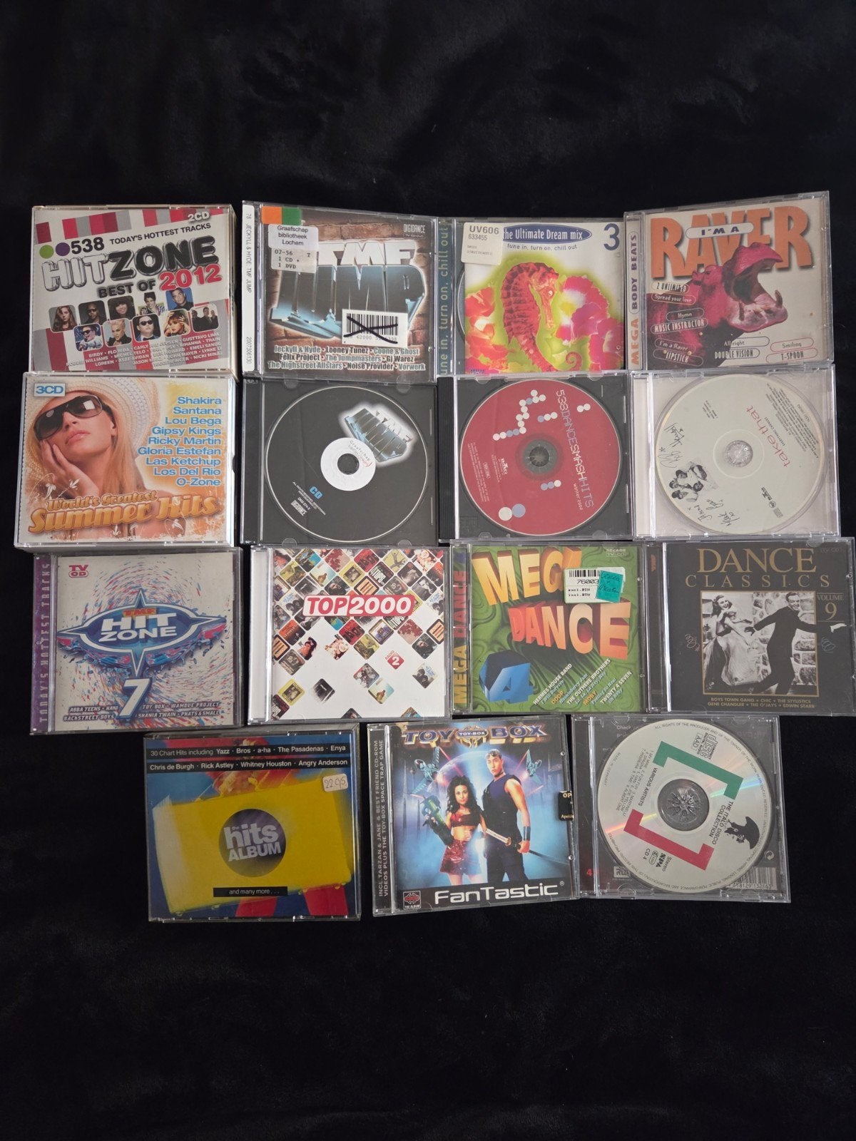 dance hardstyle enz cd's  15, Ophalen of Verzenden, Gebruikt