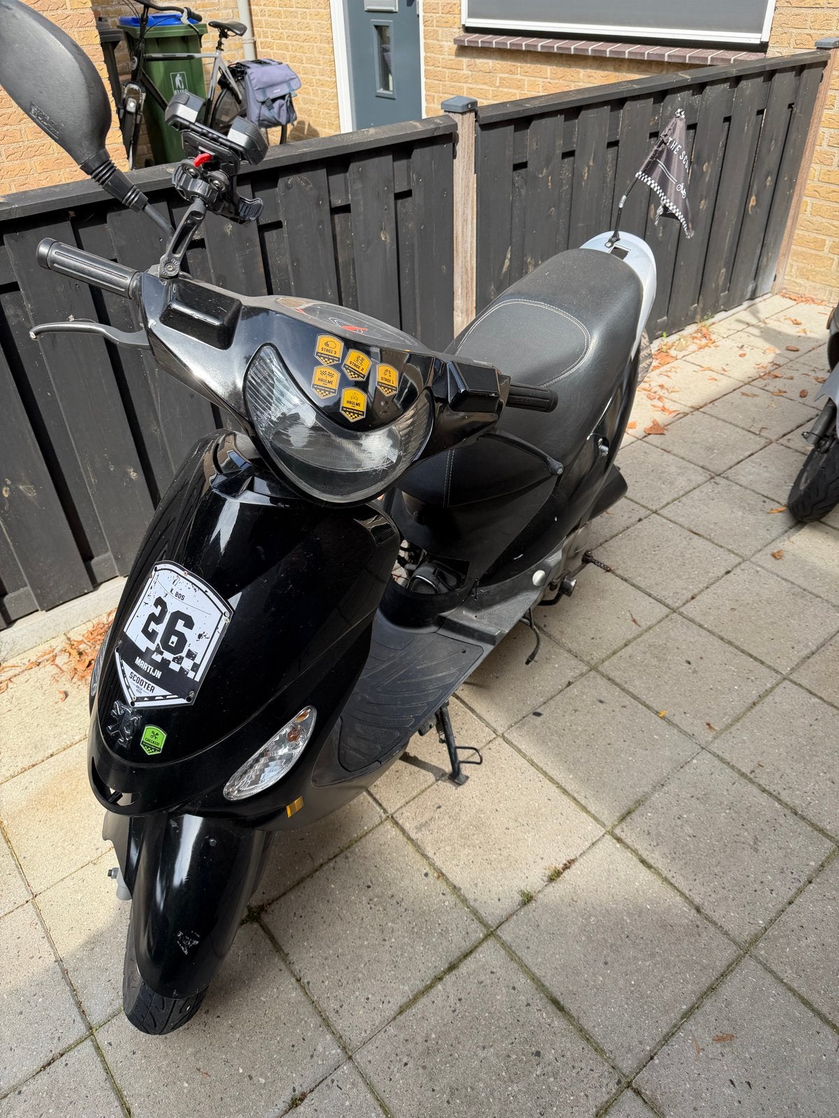 1x Peugeot V-Clic Scooter met kenteken - Lichte Opknapper, Fietsen en Brommers, Ophalen, Gebruikt, Benzine, Peugeot