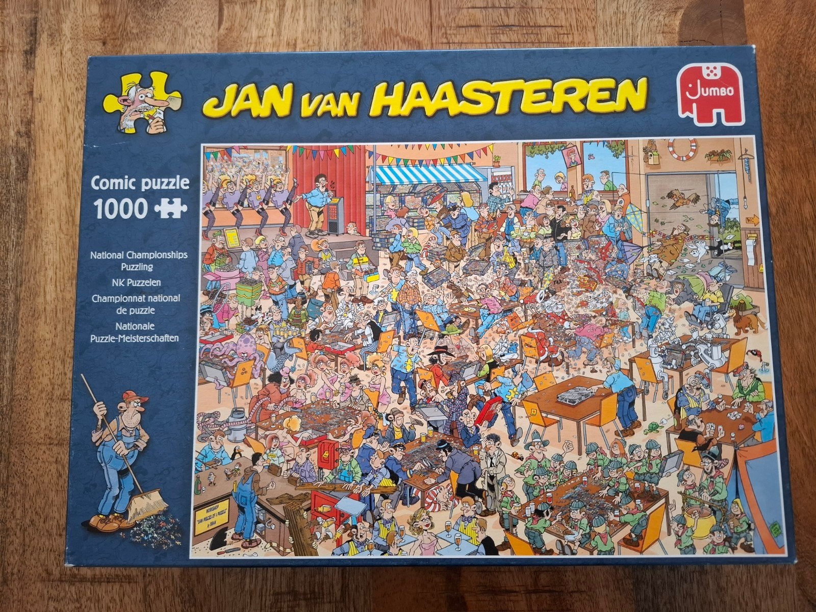 Jan van Haasteren, Ophalen, 500 t/m 1500 stukjes, Zo goed als nieuw