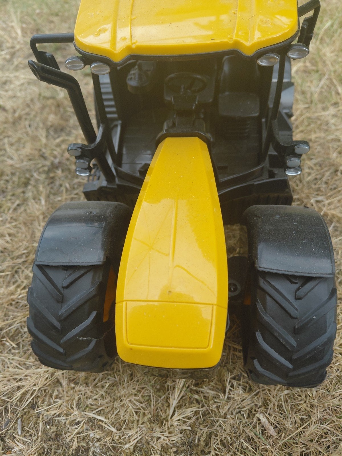 JCB Fastrac RC Tractor - Geel (Gebruikt), Elektro, Gebruikt, Auto offroad, Ophalen of Verzenden