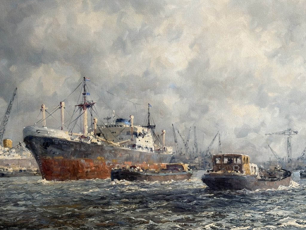 M. de Jongere, groot Rotterdams havengezicht, Ophalen